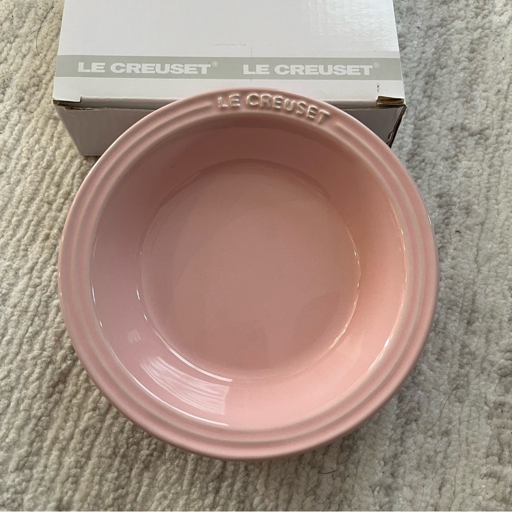 Le Creuset Round Dish plate 15cm Shiffon Pink